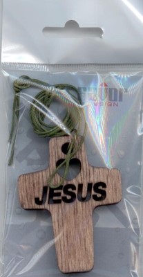 Крест-подвеска Jesus/сердце